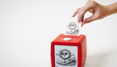 This AI gadget turns kids' creative ideas into printable stickers