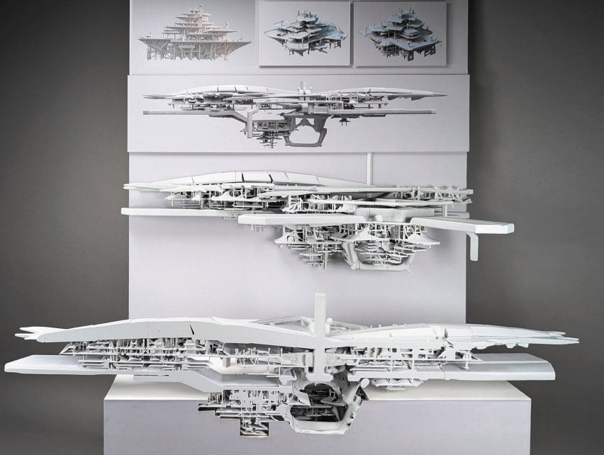 architecture work by USC student