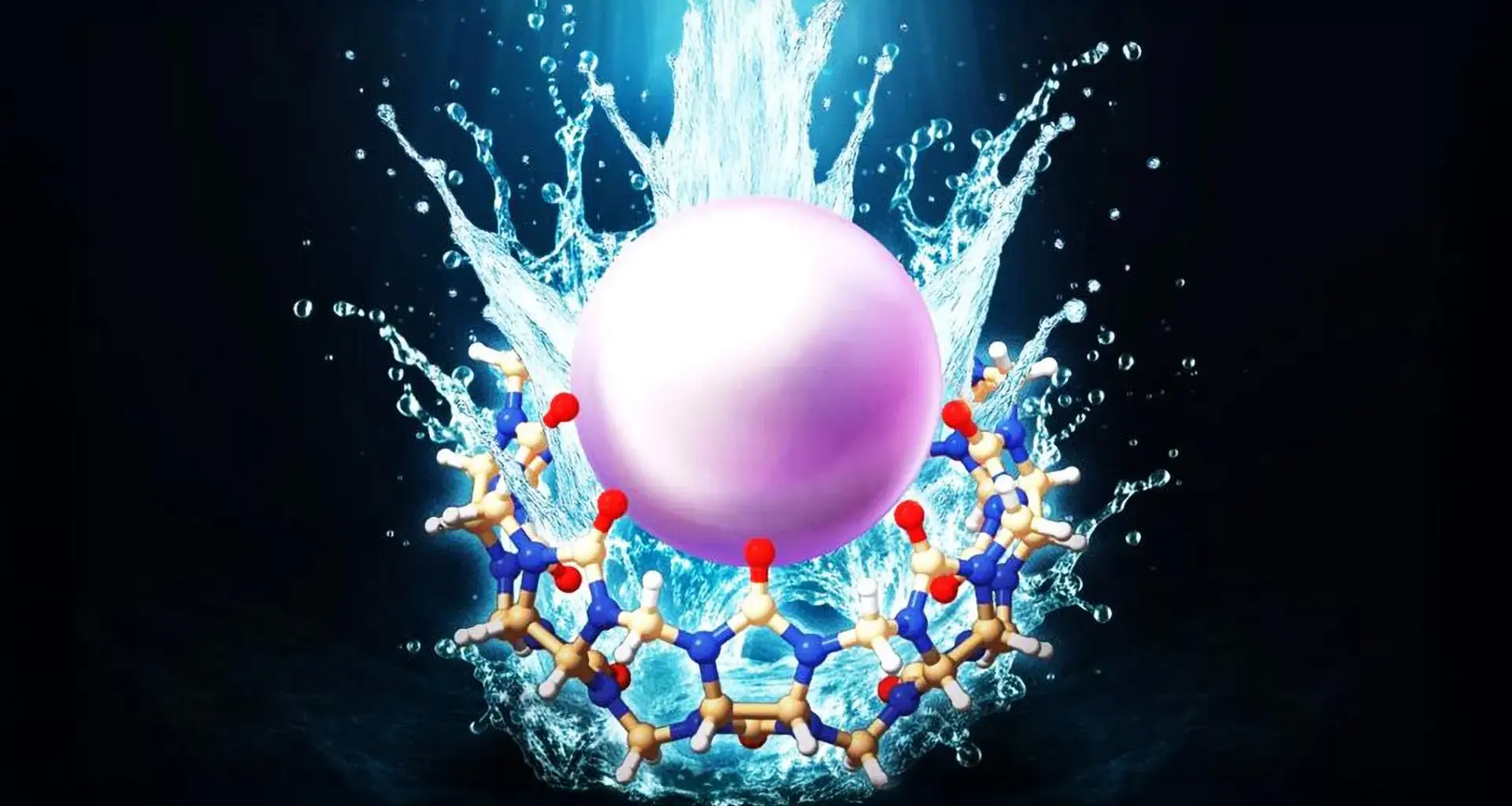 Hidden high-energy water reveals a new molecular force