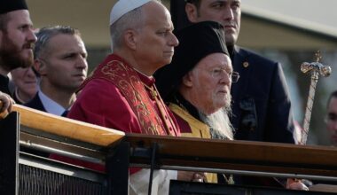 Pope Leo XIV travels to historic Christian site in Turkey to pray for unity