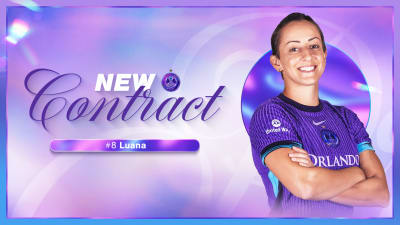 Orlando Pride signs midfielder Luana to new contract 