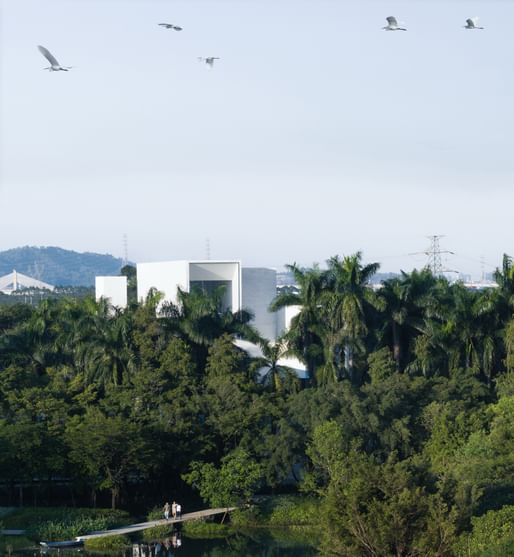 Culture Winner: Shunde Yunlu Wetland Museum by Studio Link-Arc in Foshan, China. Image credit: Tian Fangfang, Arch-Exist