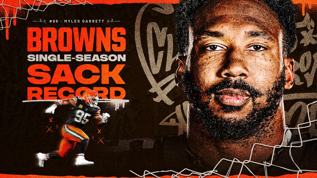 Myles Garrett breaks Browns single-season sack record