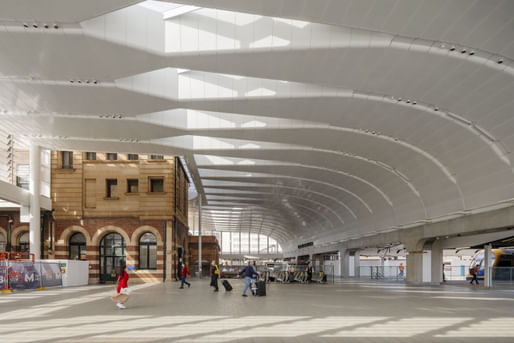 Transport: Central Station Sydney by Woods Bagot in collaboration with John McAslan + Partners in Sydney, Australia. Image credit: Trevor Mein