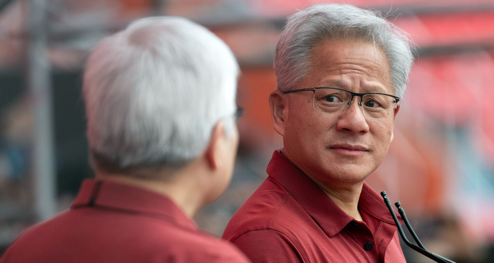 Jensen Huang at a TSMC event