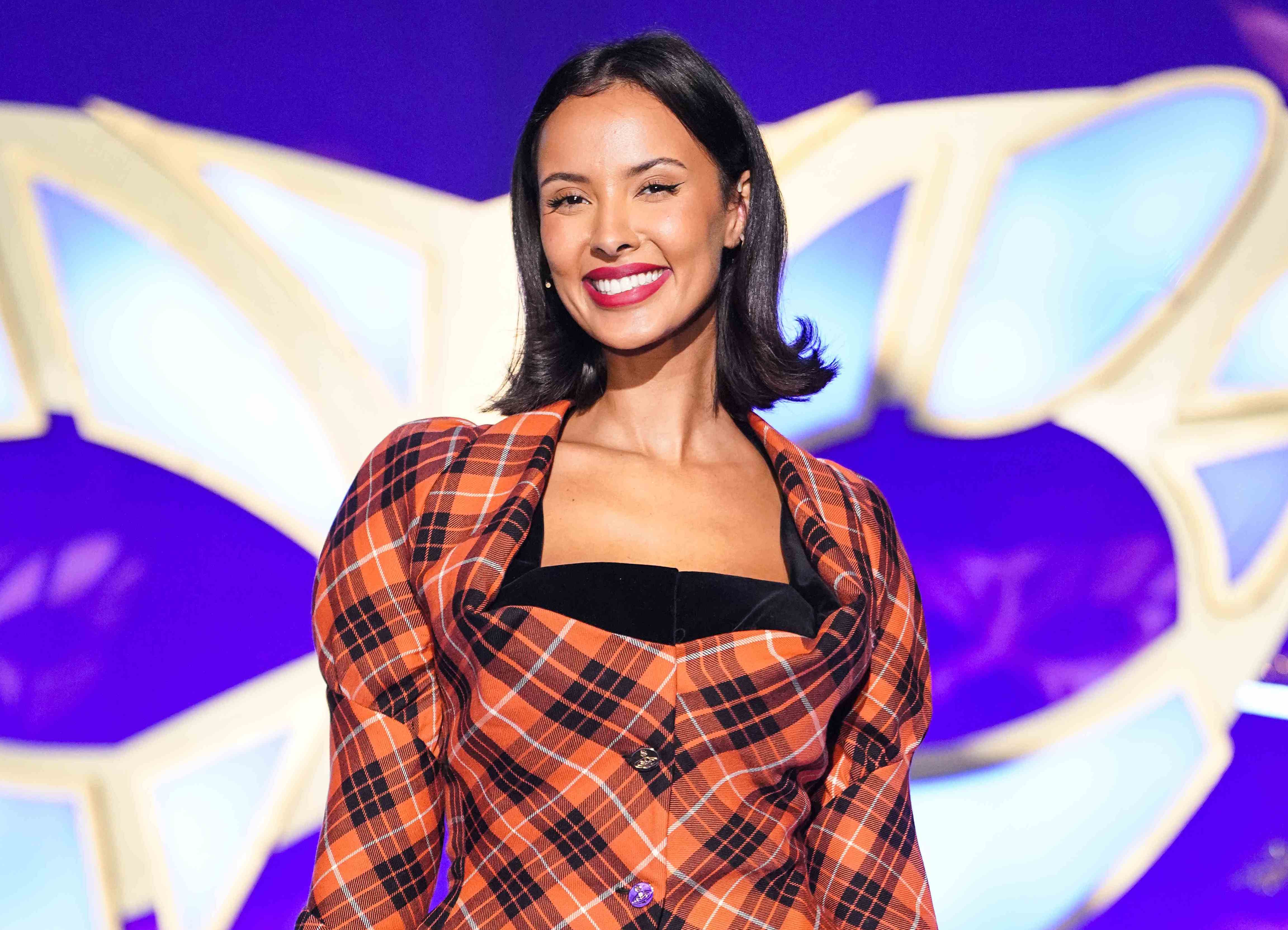 Maya Jama on The Masked Singer: SR7: Christmas Special.