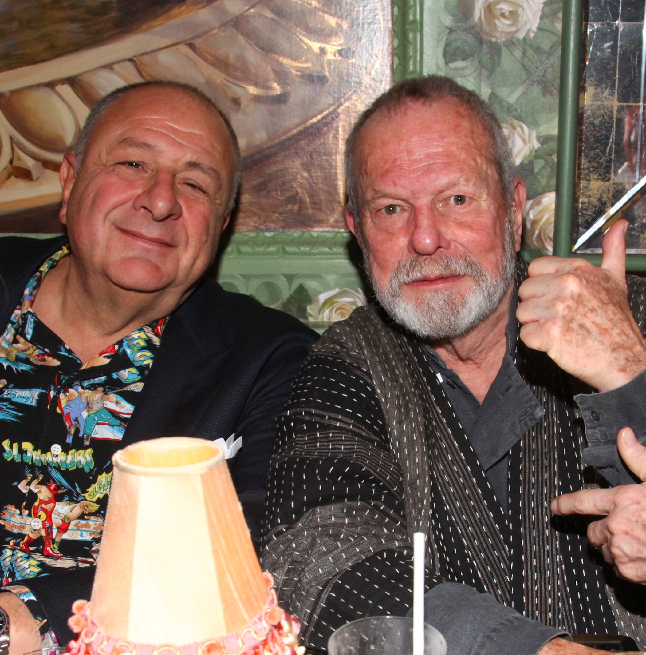 Jean Pigozzi and Terry Gilliam