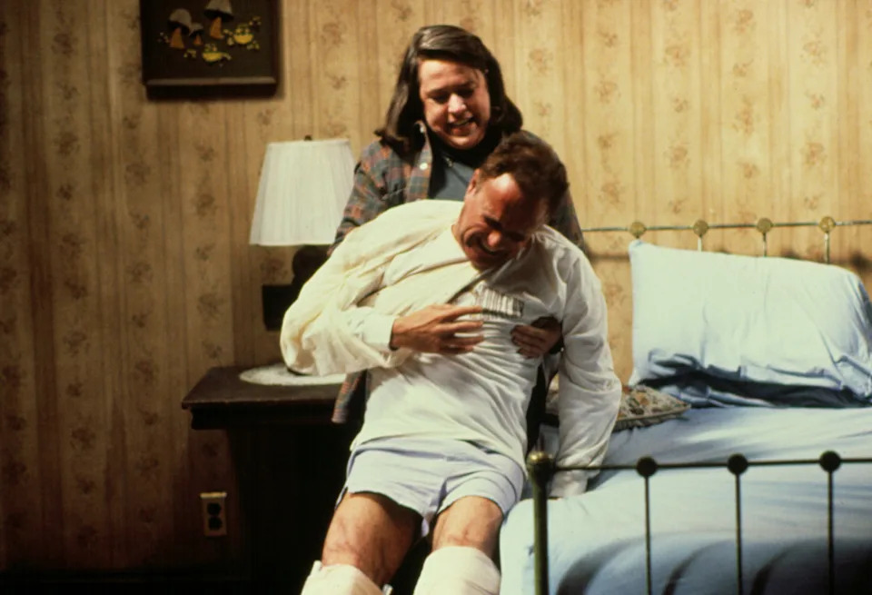 Kathy Bates and James Caan