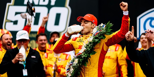 Alex Palou Earns Signature First Oval Victory at Indy 500