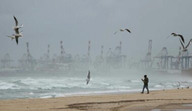 Flood Warnings Issued Across Israel as Storm Byron Unleashes Torrential Downpours - Haaretz
