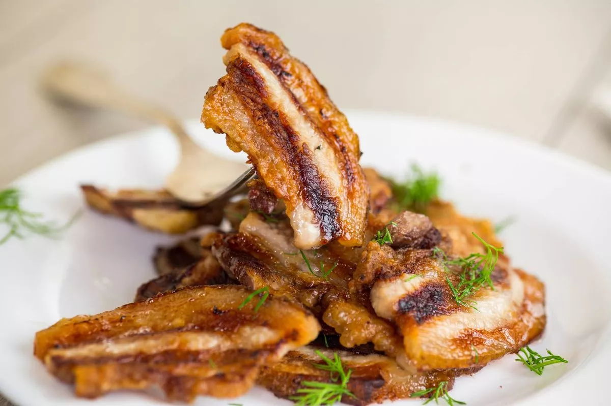 Pork fat was 8th on the list