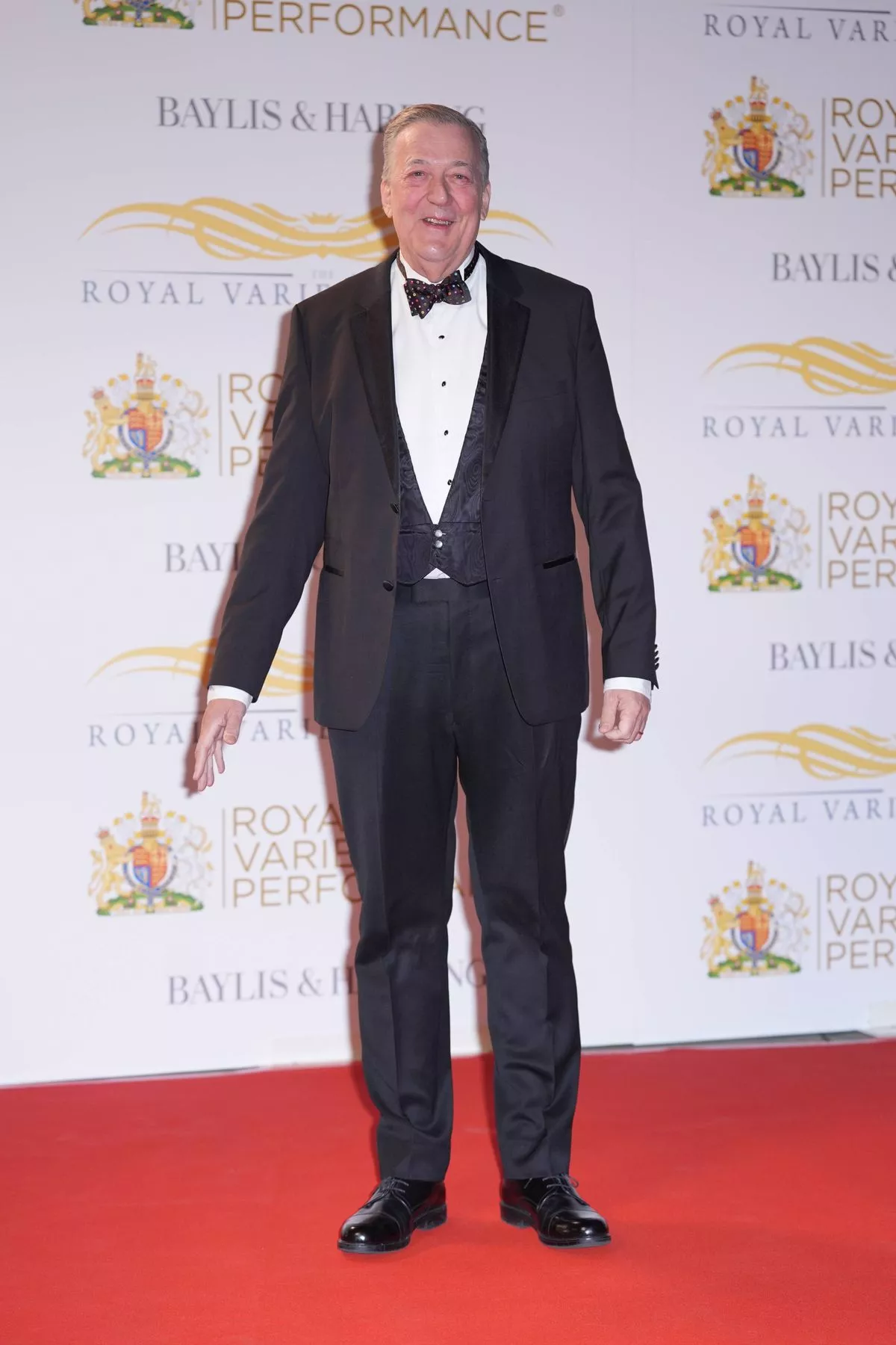 Sir Stephen Fry attends the Royal Variety Performance at the Royal Albert Hall, London. Picture date: Wednesday November 19, 2025.