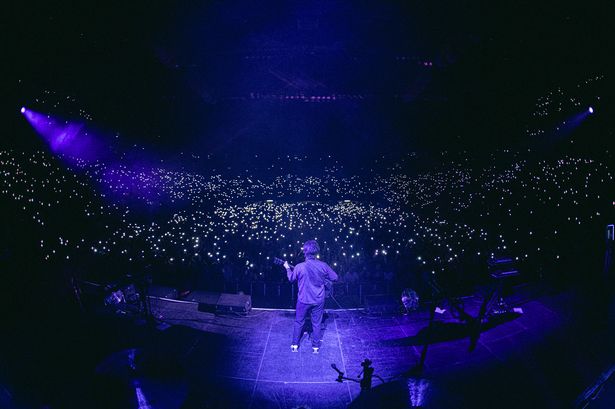 The Wombats on stage