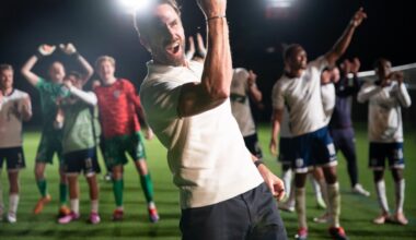 First Look Images Of Joseph Fiennes As Gareth Southgate In 'Dear England'