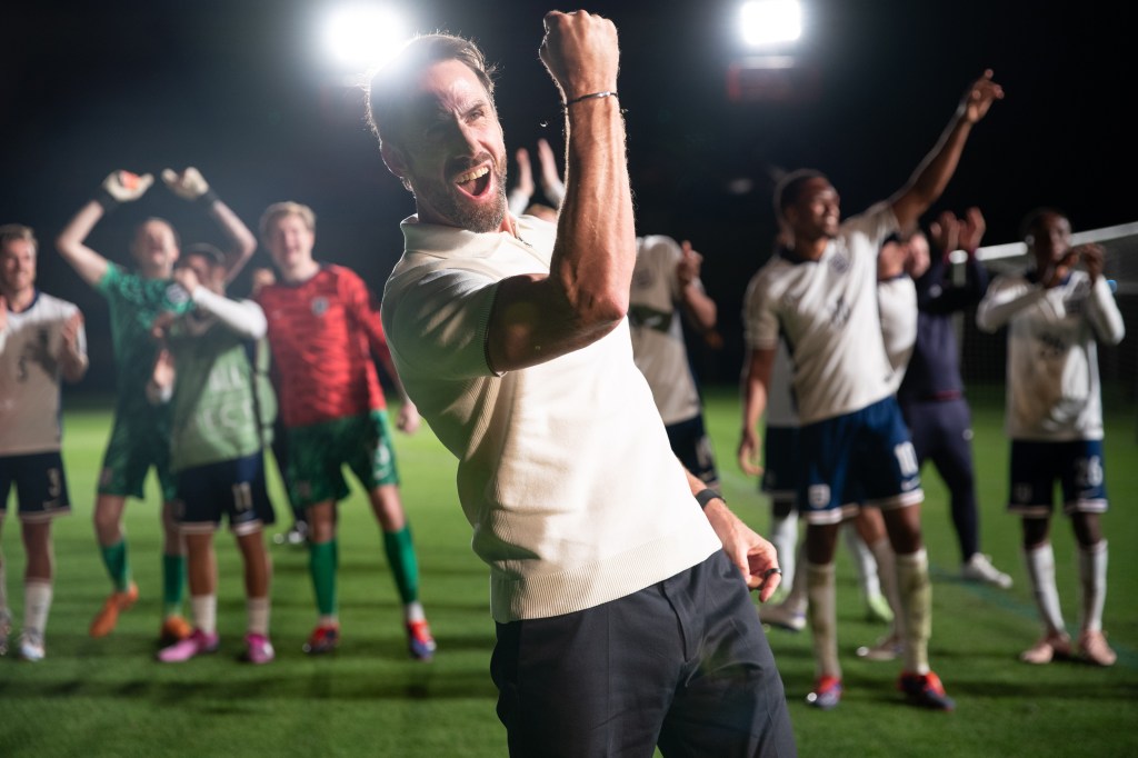 First Look Images Of Joseph Fiennes As Gareth Southgate In 'Dear England'