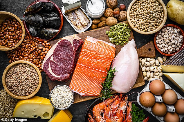 It is recommended that adults eat at least 0.8g of protein per kg of their body weight daily