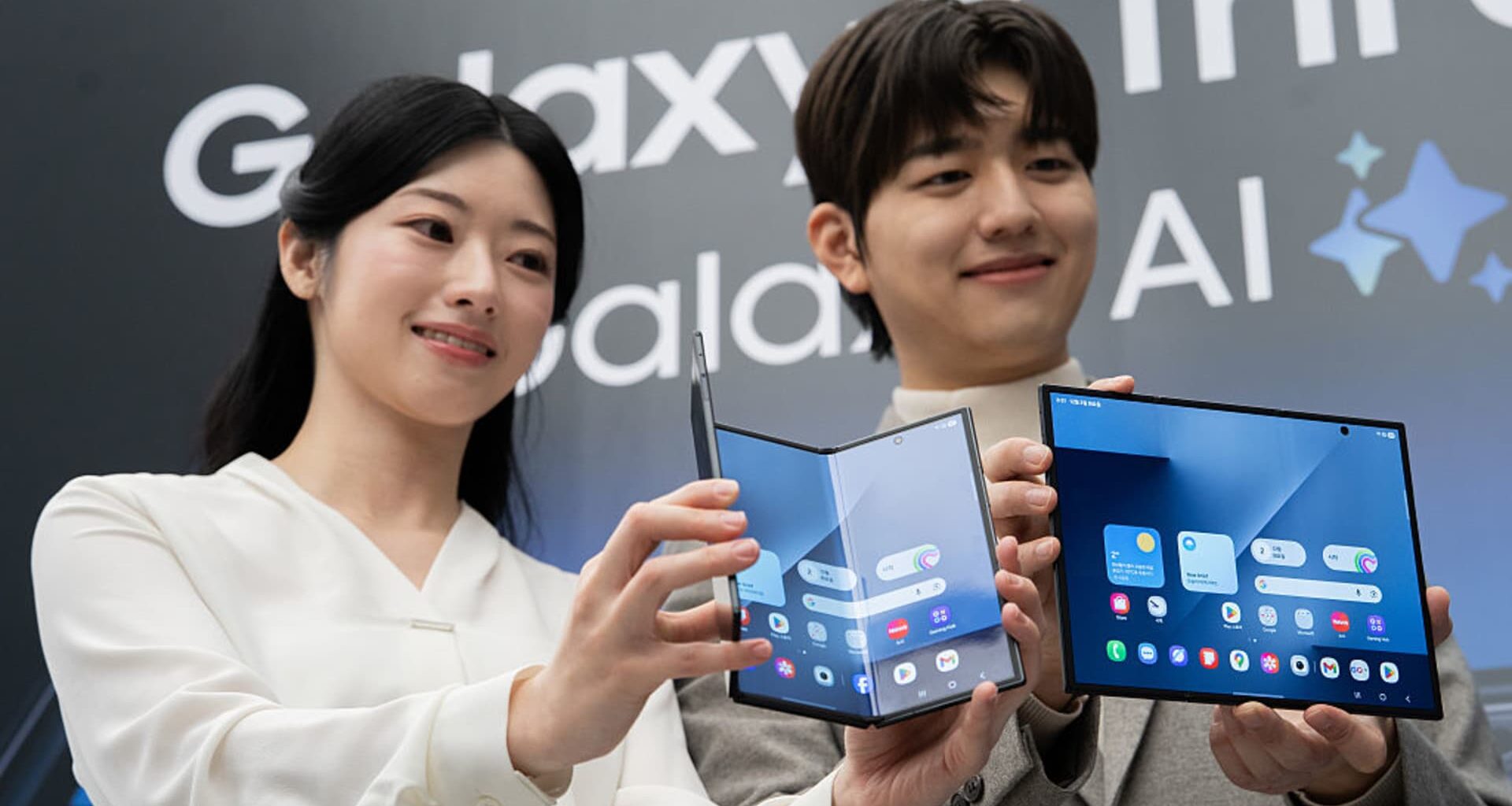 Samsung launches its first multi-folding phone as competition from Chinese brands intensifies