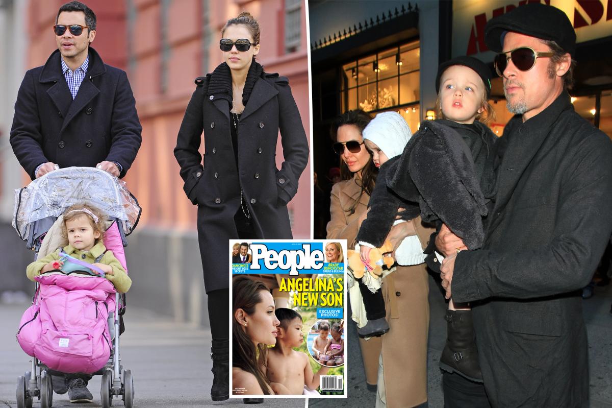 Knox and Vivienne Jolie-Pitt , Max and Emme Muniz and more