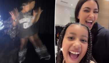 Kim Kardashian's daughter North makes Instagram debut