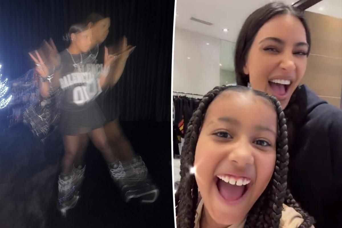 Kim Kardashian's daughter North makes Instagram debut