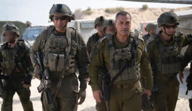 Israeli army chief claims 'yellow line' new border inside Gaza