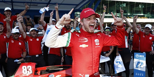 Robert Shwartzman Shocks Sports World with Dramatic Indy 500 Pole