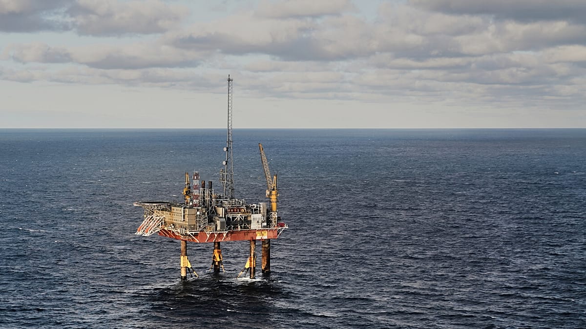 This North Sea oil field is being repurposed to store millions of tonnes of CO2 beneath the seabed