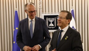 Pres. Herzog welcomes German chancellor, deepening bilateral ties