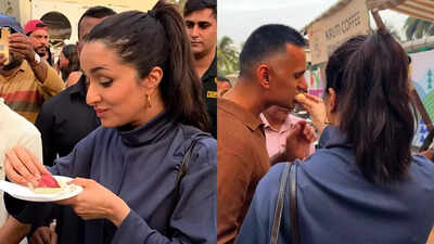 Shraddha Kapoor sweetly feeds rumored beau Rahul Mody ‘mochi’; Video goes viral - WATCH NOW