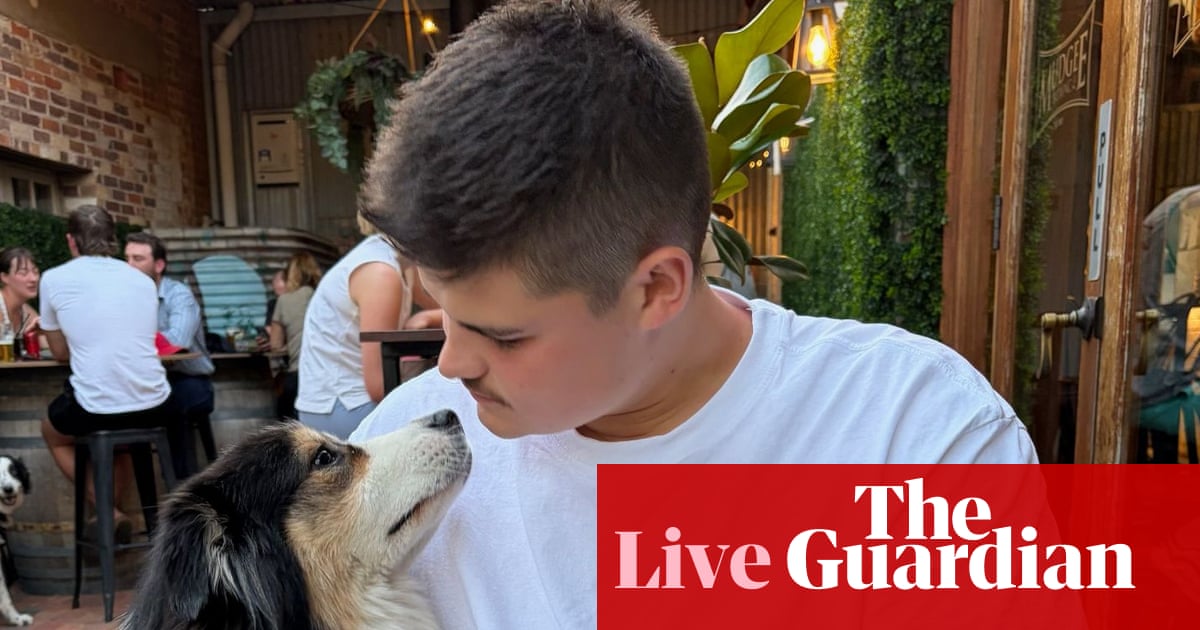 Bondi terror attack updates: family of Jack Hibbert, 22-year old constable shot, say he ‘miraculously’ survived but has lost sight in one eye | Australia news