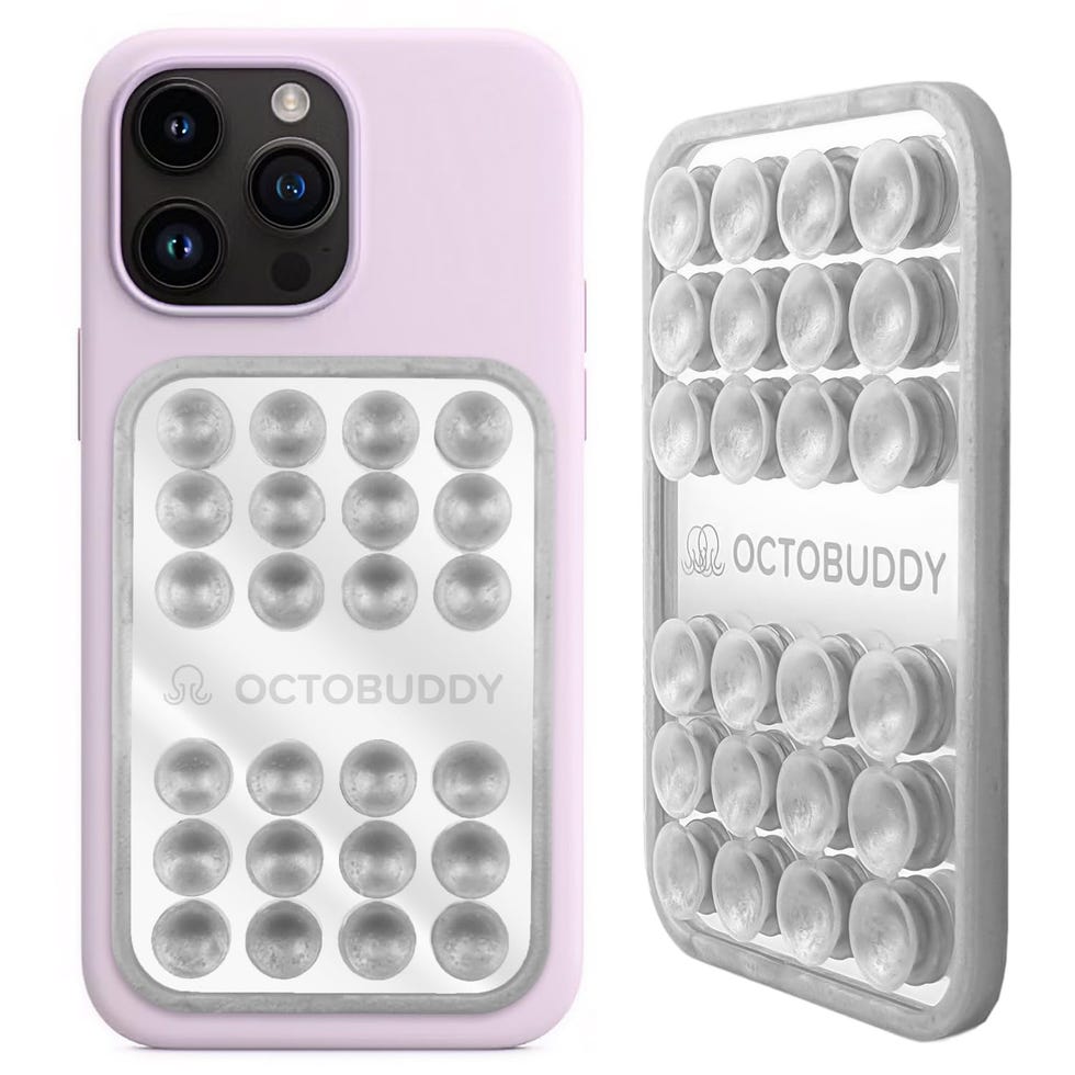 Suction Cup Phone Mount with Built-in Mirror Suction Cup Phone Mount with Built-in Mirror