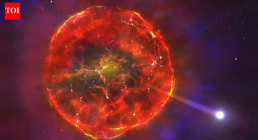 NASA spots a mysterious red sphere hurtling through space at record speed, leaving scientists scrambling for answers |