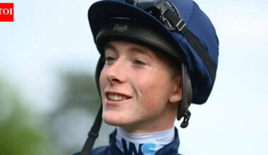 Champion apprentice jockey, 20, battles for survival in intensive care after horrific late-night crash | International Sports News