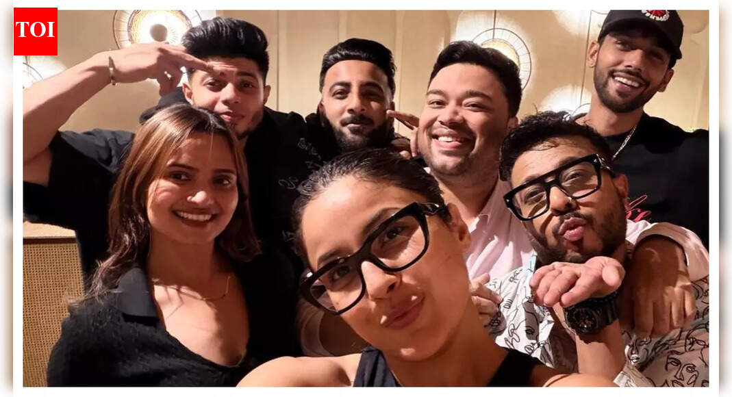 Bigg Boss 19: Shehbaz Badesha reunites with Baseer Ali and Neelam Giri after elimination; trio party with Shehnaaz Gill |