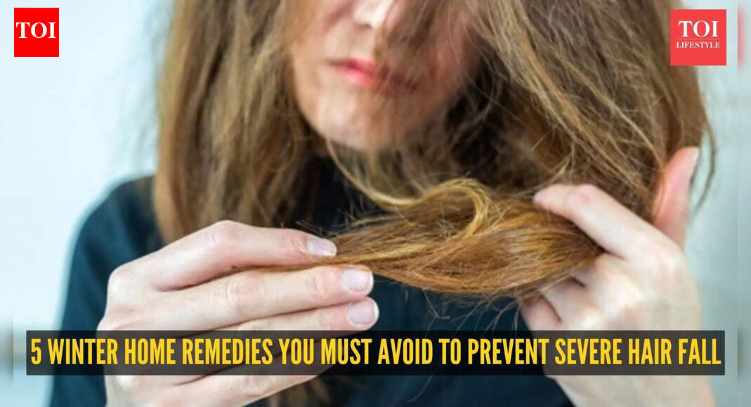 5 common home remedies you must skip in the winter season to stop hairfall