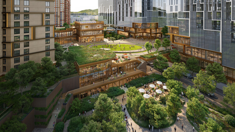 UNS Designs a 10-Minute Walkable City Master Plan for Multigenerational Living in Seoul, South Korea - Image 4 of 11