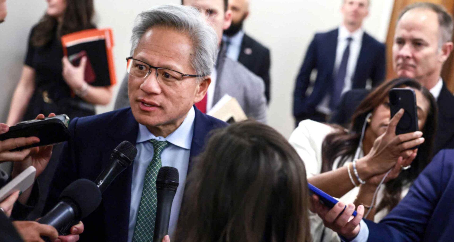 Nvidia's Jensen Huang warns of China's AI 'belt and road' ambitions