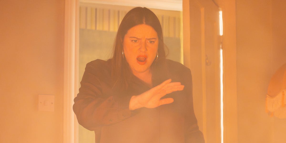 EastEnders' Zoe Slater trapped as horror fire connects two major stories
