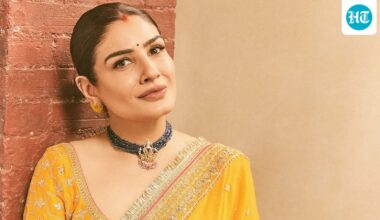 Raveena Tandon picks up littered trash at airport; fans love her for it. Watch