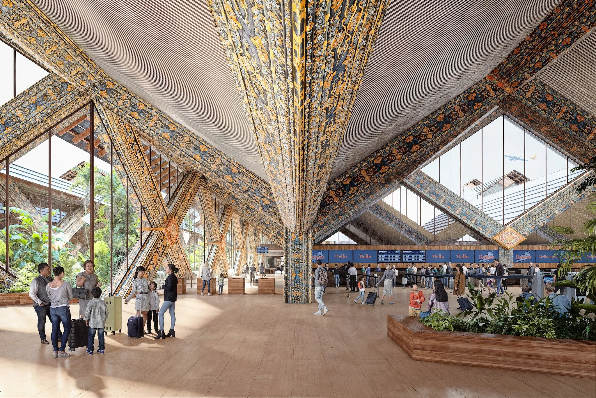 Gelephu International Airport in Bhutan by BIG-Bjarke Ingels Group