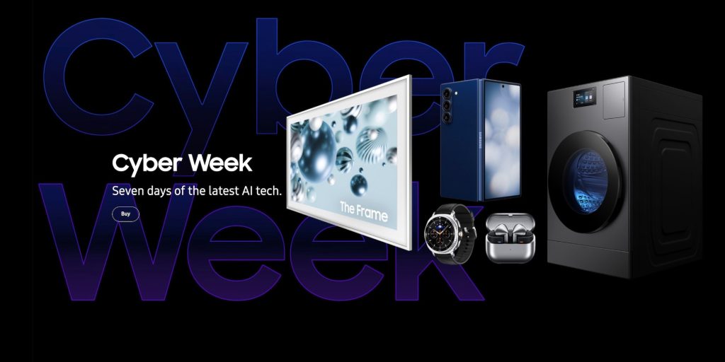 Samsung Cyber Week sale