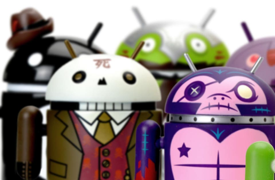 Google Android phone characters group