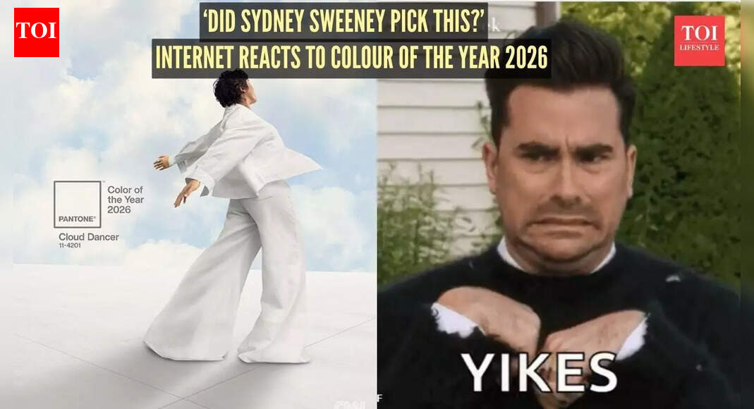 Pantone names White as colour of the year 2026 and internet is fuming: ‘Did Sydney Sweeney pick this?’ |