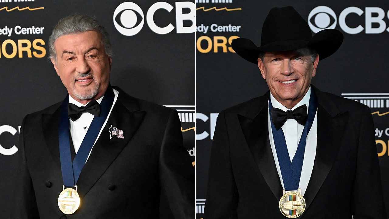 Sylvester Stallone joins George Strait for Donald Trump-hosted Kennedy Center Honors
