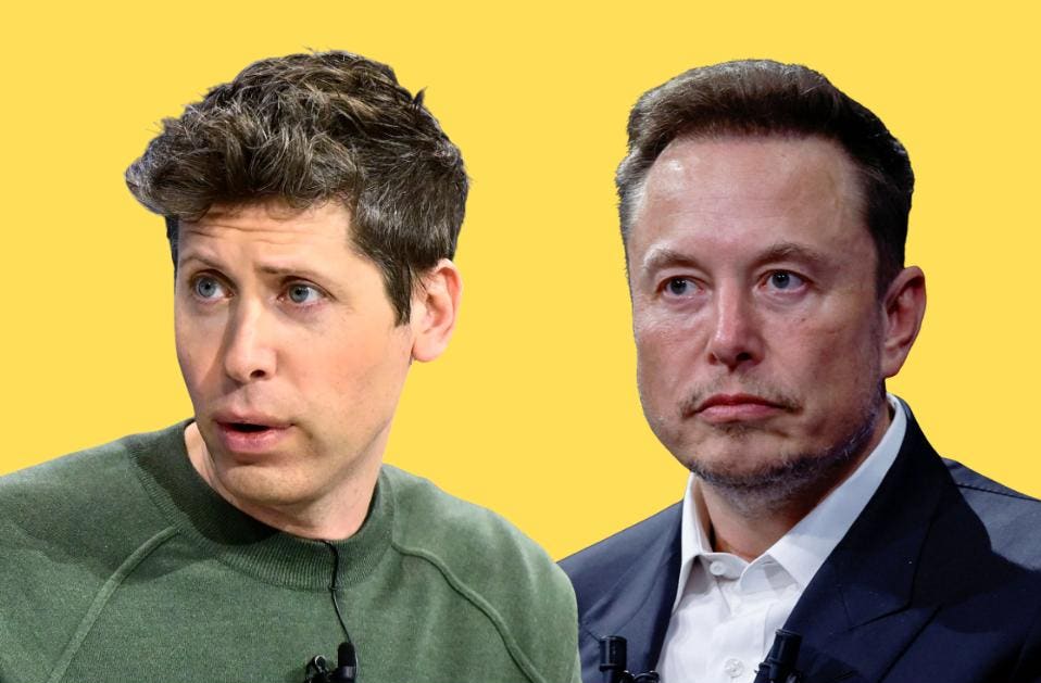 Sam Altman and Elon Musk