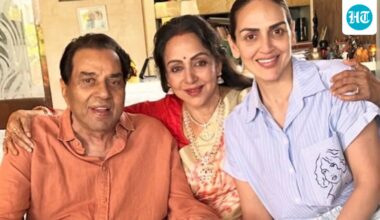 Hema Malini, Esha Deol organise separate prayer meet for Dharmendra in Delhi after his 90th birth anniversary