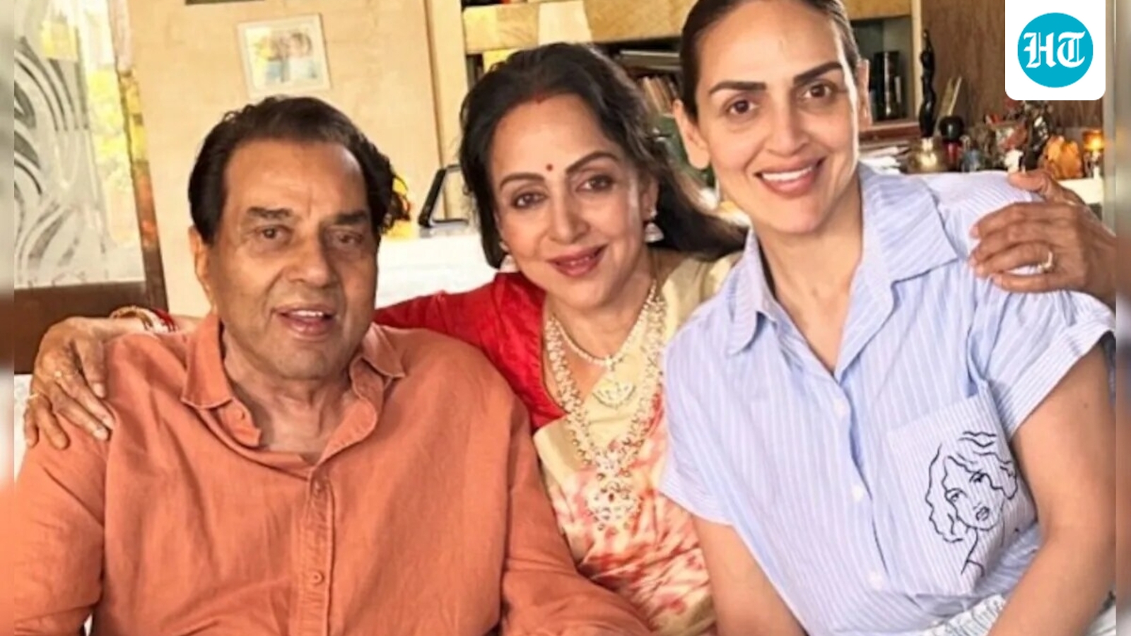 Hema Malini, Esha Deol organise separate prayer meet for Dharmendra in Delhi after his 90th birth anniversary