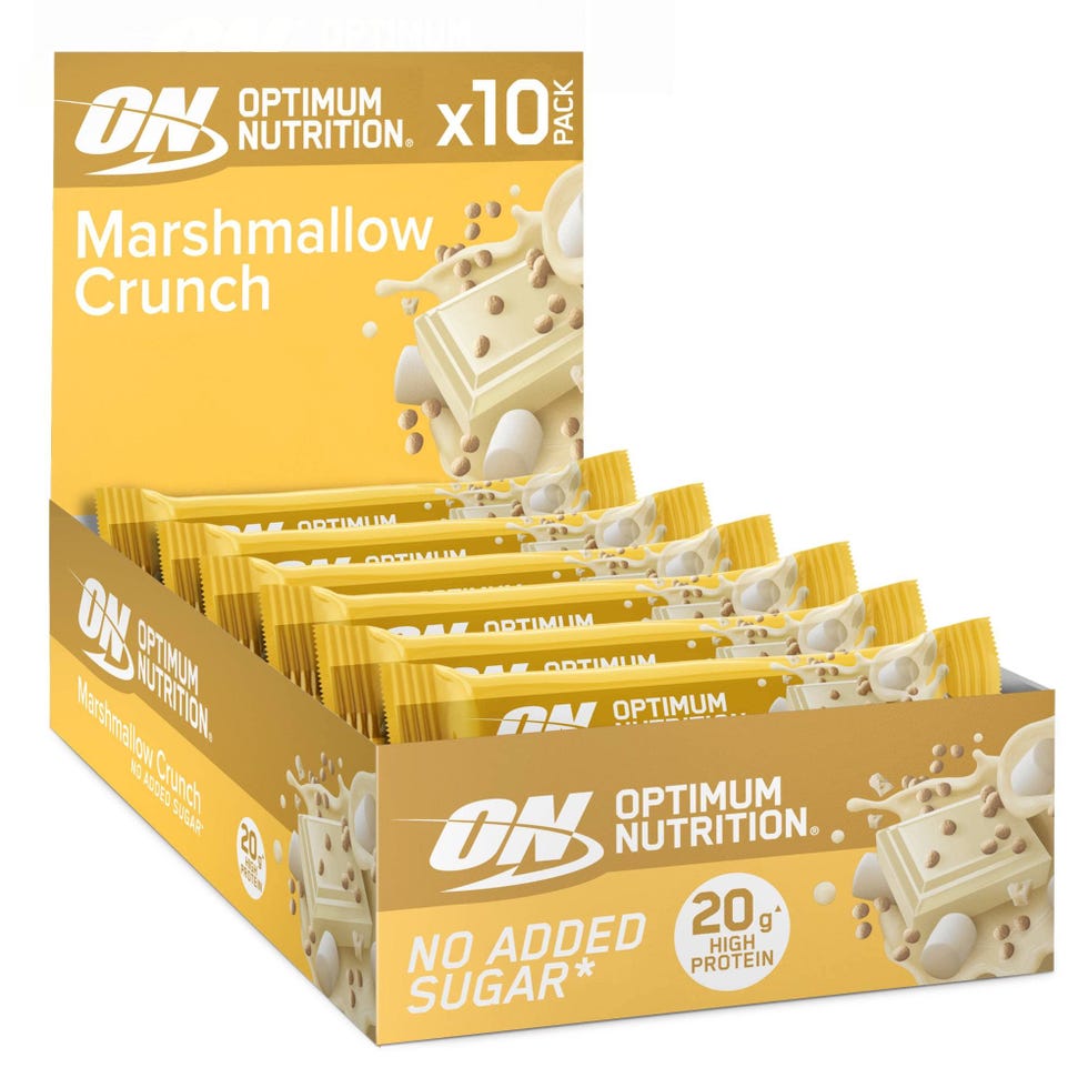 Marshmallow Crunch Crispy Protein Bars
