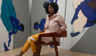 Stacey Gillian Abe Reclaims Indigo Blue in Tender Paintings of Women