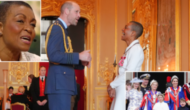 Prince William awards Bridgerton star an MBE despite ‘terribly white royal balcony’ backlash